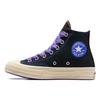 Chuck 70 High 'Ribbon Laces - Black Purple' A07976C