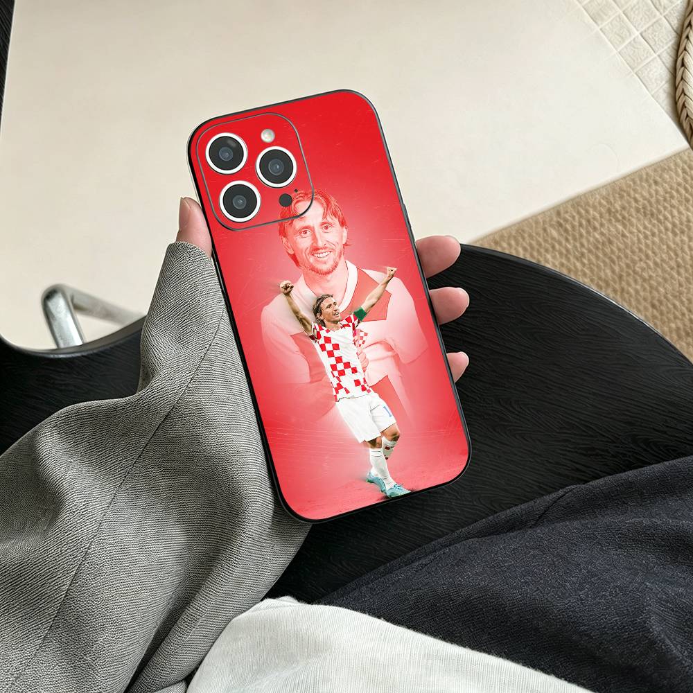 Luka Modric Phone Case For iPhone 17, 16,15,14,13,12,11 Plus,Pro Max, Others Soft Black Cover iPhone11PROMAX