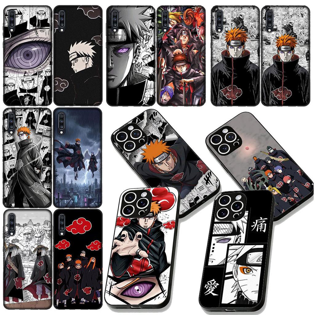 Wallpaper Akatsuki Pain Narutos Phone Cover for Samsung Galaxy A06 A05 A14 A50 A51 A52 A12 A13 A23 A70 A07 A25 A26 A72 A56 Case