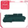 Corner Sofa, Foldable, F, Sleeping, Savio, Left, Family Furniture, Green, Corduroy