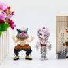 Demon Slayer Tanjiro Kamado Nezuko Anime Cartoon Figur Blind Box Modell Desktop Dekoration Feiertags-/Geburtstagsgeschenke