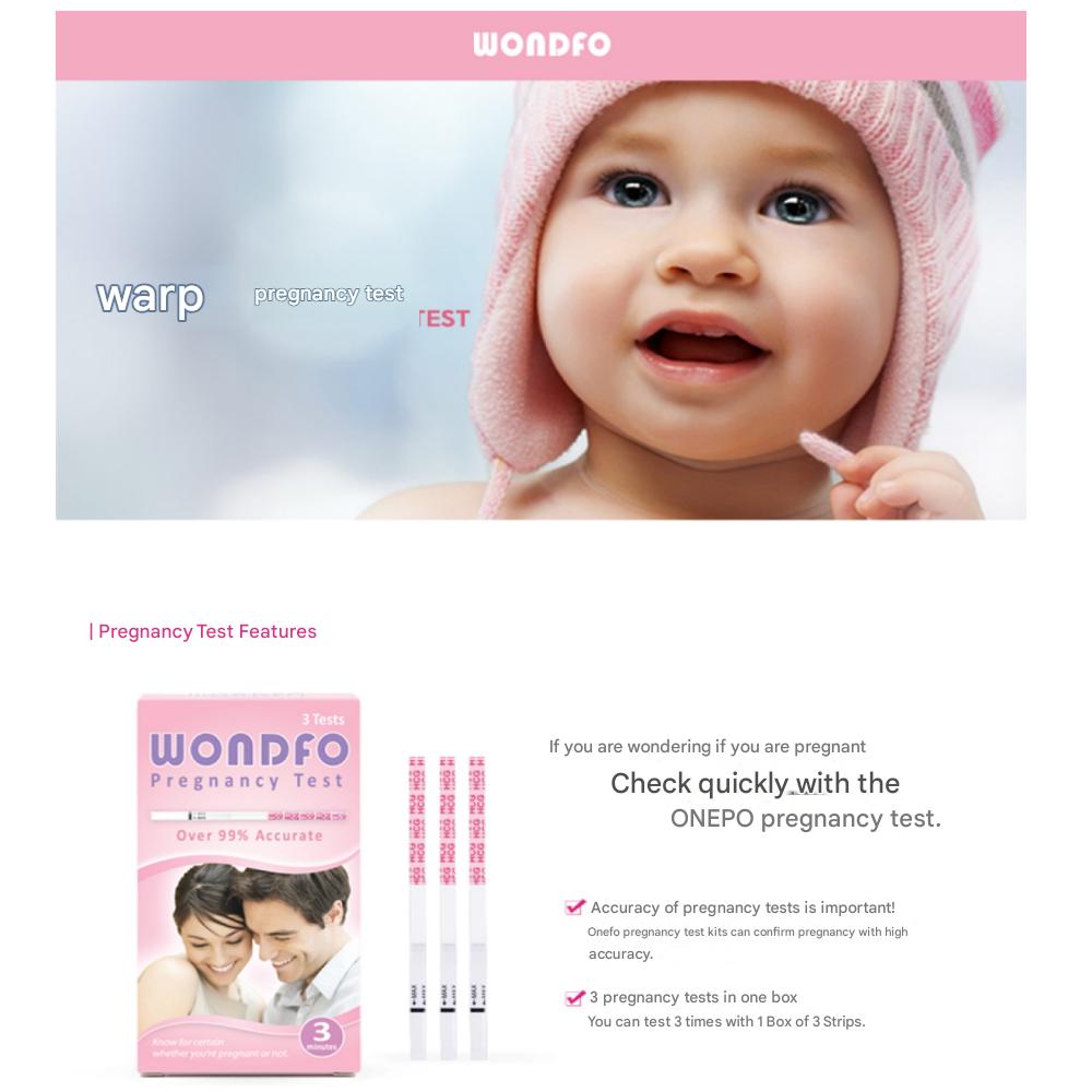 WONDFO Schwangerschaftstest-Kit, n x 3er-Pack