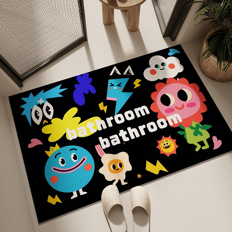 Water Absorbing and Quick Drying Diatomaceous Earth Mat, Cutting Mat, Anti Slip and Anti Fouling Foot Mat for Bathroom