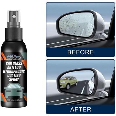 Anti-Regen Nano Glas Spray – Verwijdert Olie Film, Stoot Water Af & Verbetert Zichtbaarheid in Regen – Snelle DIY voor Voorruit & Autoruiten