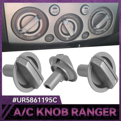 Kit Manopole Controllo Ventola Riscaldamento AC Console Centrale Auto Per Ford PJ PK Ranger Mazda BT-50 UR5661195C UR5861195C 2006 2007 2008 2010