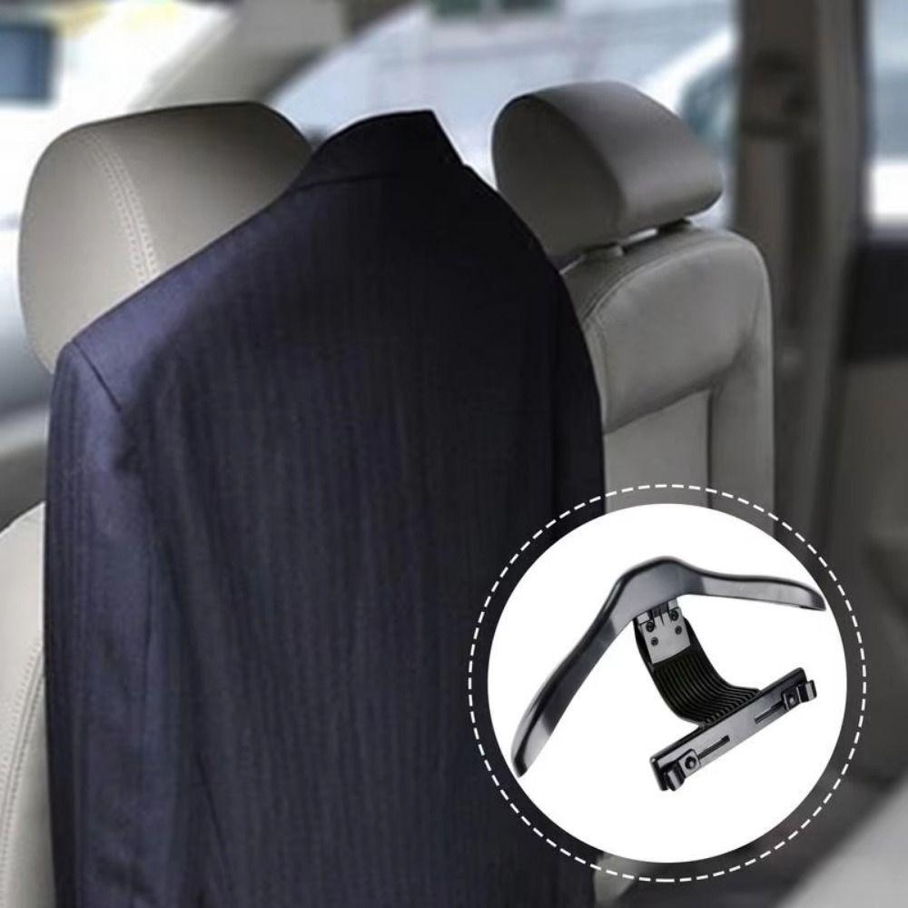 Durable Car Coat Hanger Retractable Car Clothes Holder Rack Car Headrest Hanger Back Seat