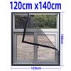 Inset Window Screen Mesh, Air Tulle Adjustable Summer Invisible Anti-Mosquito Net Fiberglass Removable Washable Customize Screen