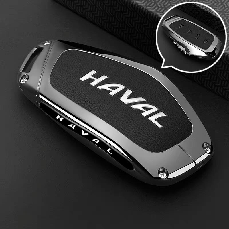 Compatible Key Case for Great Wall Haval H6, Big Dog, H5 Menglong, H9, M6 Xiaolong, Divine Beast, F7 Car models