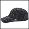 Baseball UV CZA406 [White Fang] Hat, Cap, Cap, Quick-Drying, Breathable, Protection, Outdoor, Leisure, Men's, Women's, (Black)