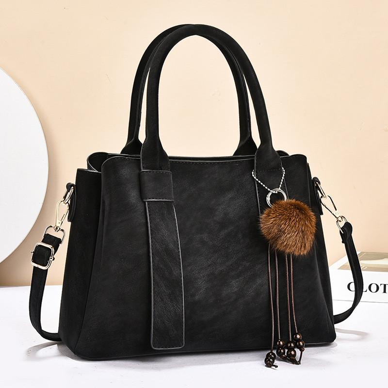IELGY Retro Fashion Handbag Large Capacity Commuter Messenger Bag