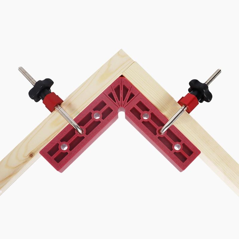 Plastic Positioning Squares Right Angle Clamps 90 Degree Corner Clamp Woodworking Tools for Wood Cabinets Best Gift for