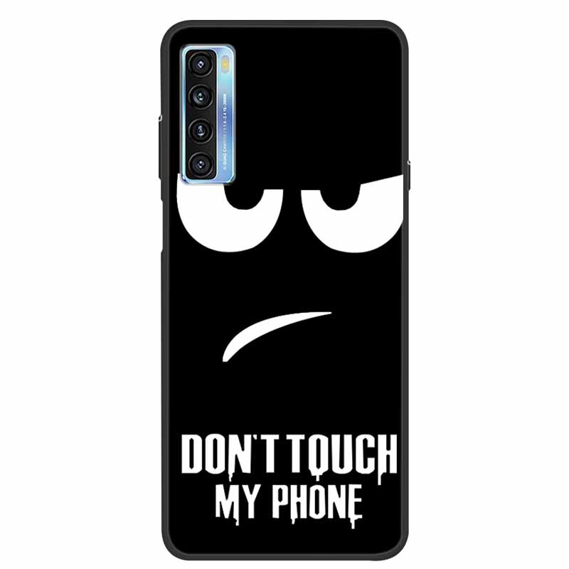 For TCL 20L Case Cute Painted Soft Silicone Back Cover for TCL 20L+ Plus T775H Phone Cases TPU Bumper For TCL 20S 20 L T774H