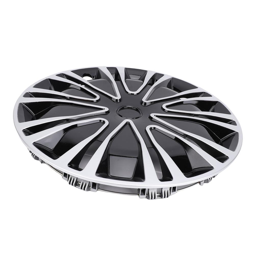 4 Pcs 15in Hubcaps Full Protection Stylish Look Universal Fit Snap On R15 Wheel Rim Cover for Most