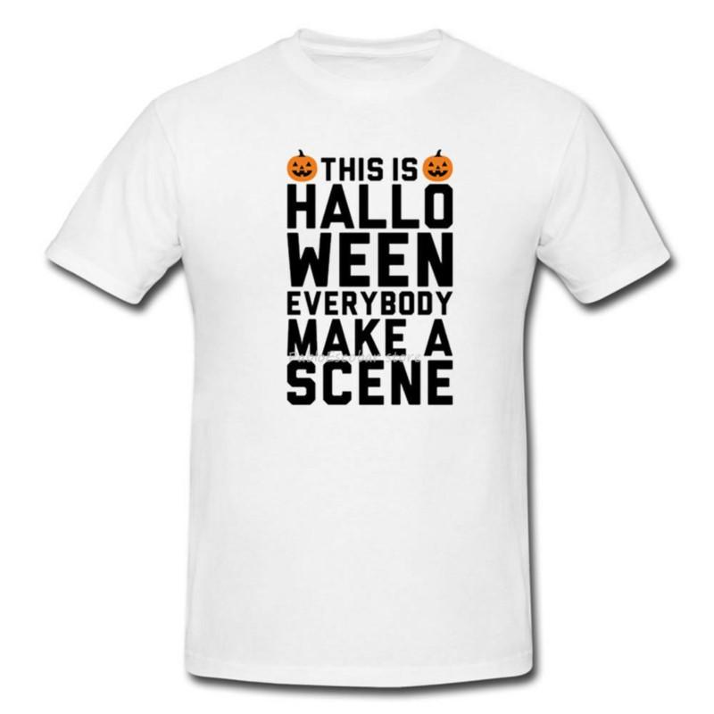 

Halloween Beautiful Funny White TShirt Available M L Xl Sportswear Tee Shirt men summer tshirt brand tops S