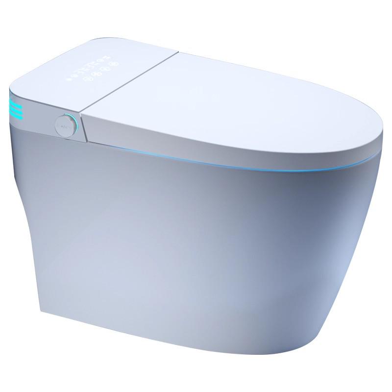 Genuine Smart Toilet with Automatic Flip Lid, Instant Heating, Voice Control, Siphon Technology, and No Water Pressure Limitations.