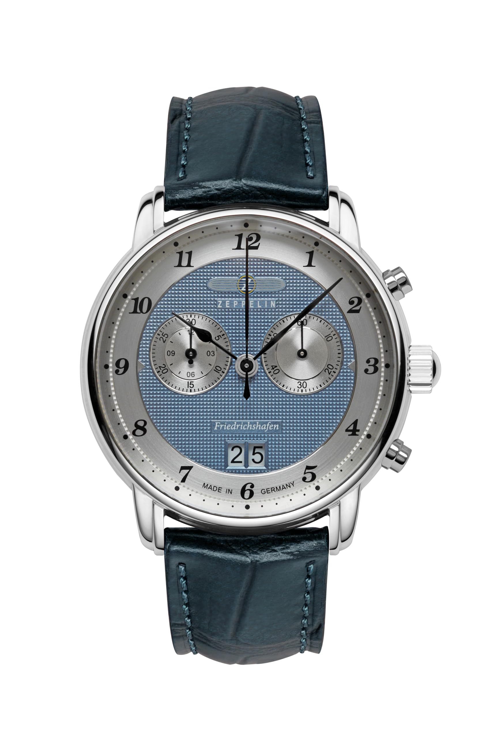 

Friedrichshafen Blue [Zeppelin] 8584-3 Men s Watch, [Used] синій