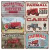 Desperate Enterprises McCormick Farmall Cub Tin Sign - Nostalgic Vintage Metal Wall Decor
