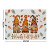 Thanksgiving Pumpkin & Maple Leaf Tabletop Placemat 