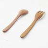 Nagao Sao Wood Spoon and Fork Wooden Set, Small,