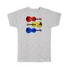 Violin Colors Player Violinist Music T Shirt