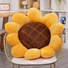 Office Sunflower Plush Cushion Pillow Living Room Sofa Headboard Plush Decorative Pad Car Sunflower Car Seat Plush Back Cushion