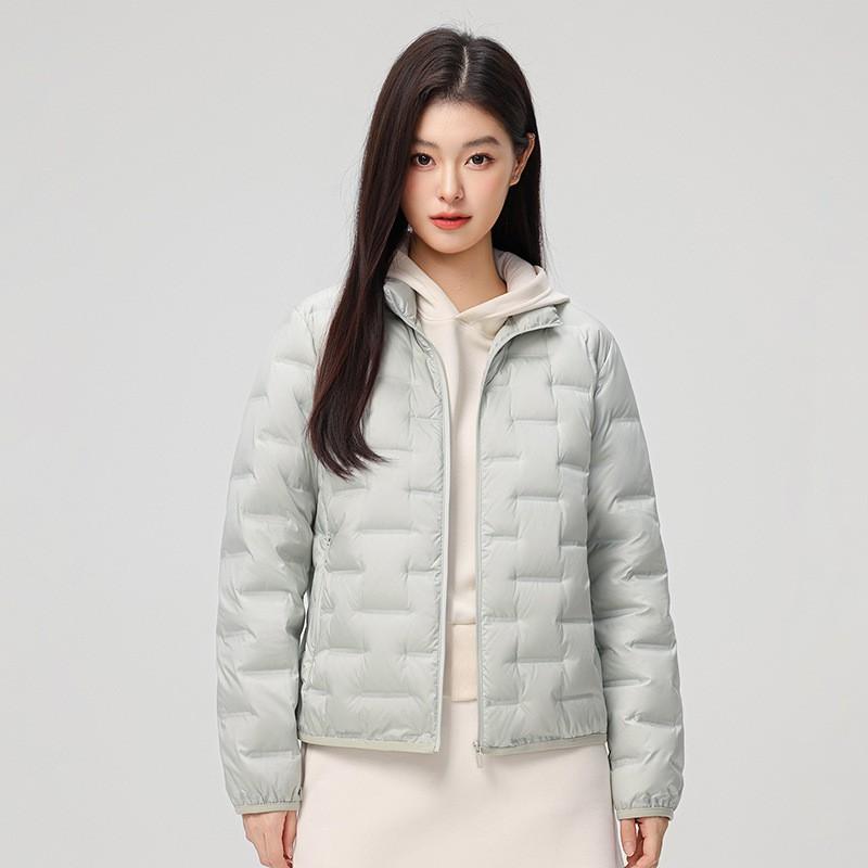 Mens Lightweight Down Jacket Slim Fit Warm Hooded Short Puffer Coat Winter Outdoor Casual Wear