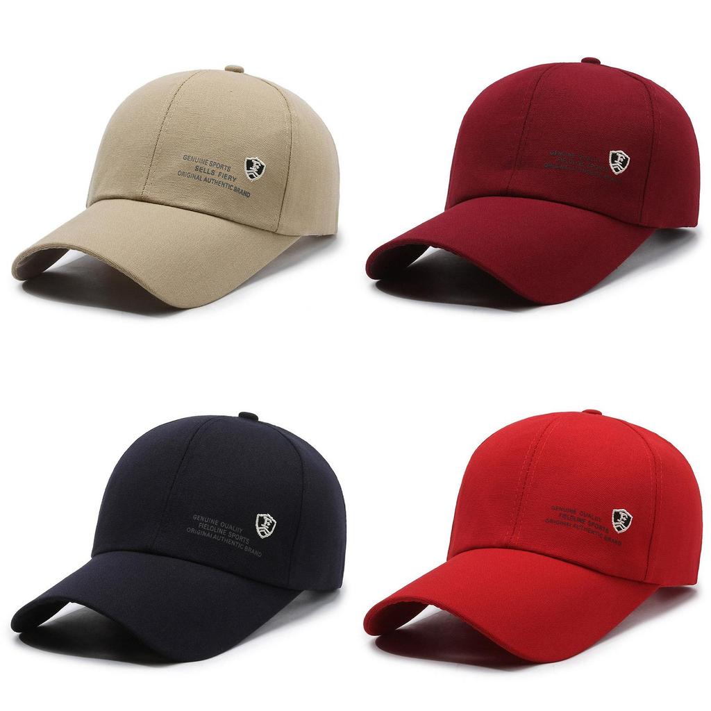 Embroidery Letter F Baseball Cap Sun Protection Hat Outdoor Solid Caps Color