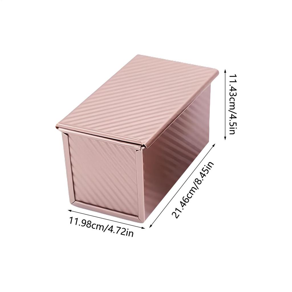 Bread Loaf Pan Non-stick Bread Loaf Pan Heat Resistant Reusable Toast Box Cake Mold For Homemade Desserts Cooking Roasting