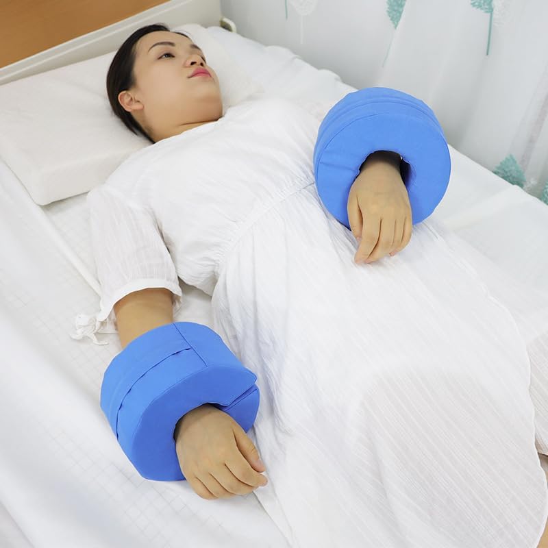 Heel Cushion Protector Pillow To Relieve Pressure from Sores and Ulcers, Foot Hand Support Pillow-Heel Cushion Protector Pillow for Elderly Bedridden