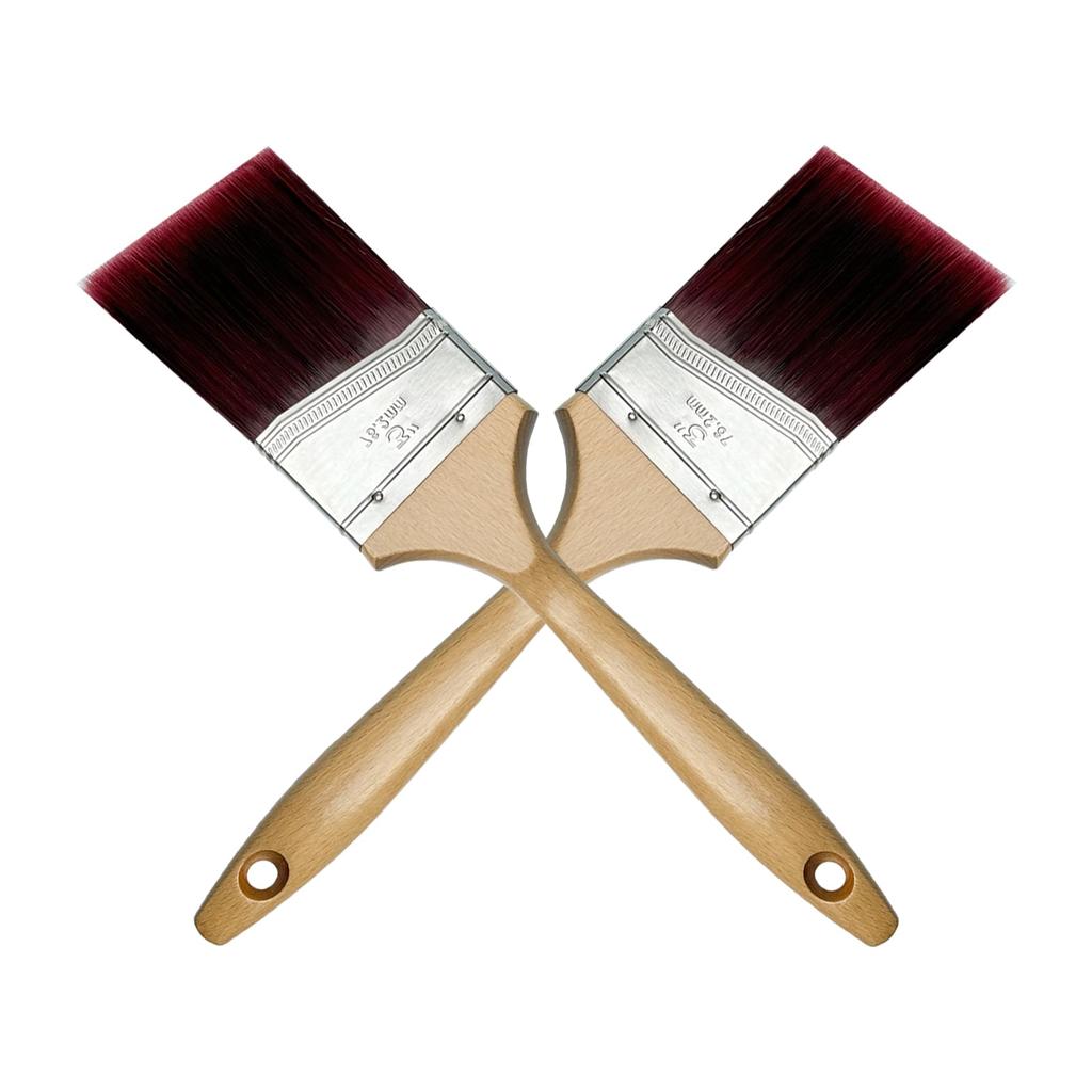 Paint Paint Hard Paint Angled Brush Brush, 1.5/2/2.5/3 inch, Brush, Water-Based Paint, Brush, Value, Multi-Purpose (7522/7523/7524/7525)