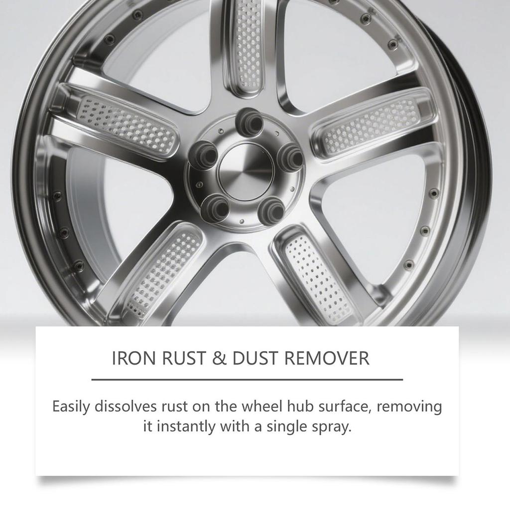 Car Rust Dissolver 100ml Heavy Duty Rust Dissolver For Metal Multipurpose Automotive Detailing Supplies For Truck RV Sedan