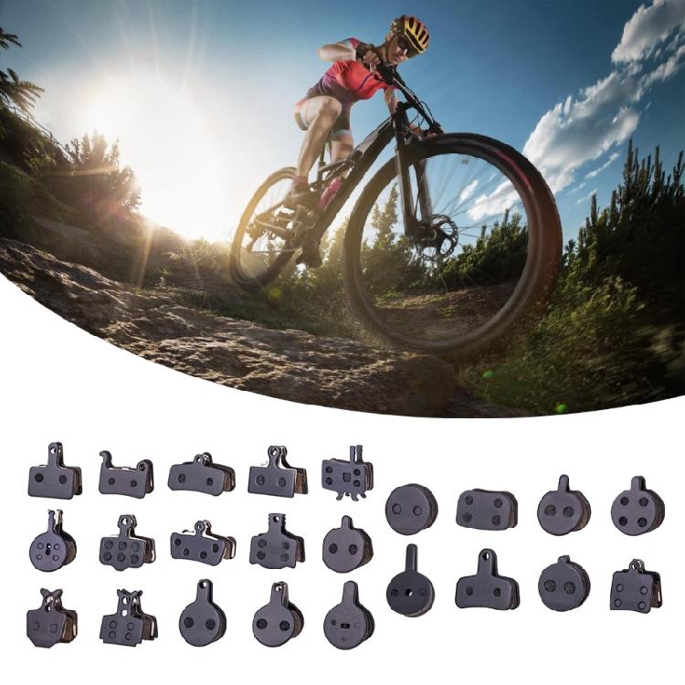 2er-Pack Antirutsch Fahrradbremsen Harze Reibung Radbremse Stille Bremsbeläge für verschiedene Radfahrbedingungen