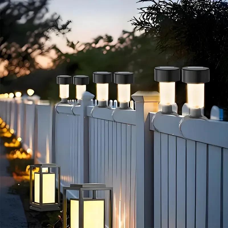 1-10PCS Solar Pool Light Hanging LED Cylinder Lamp for Above Ground Pool Outdoor Garden Waterproof Warm White IP44 Use
