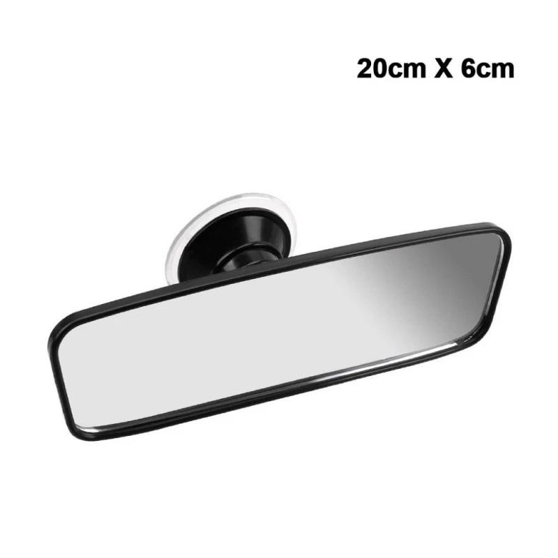 Interior Rear View Mirror 360° Rotates Car Rear Mirror Wide-Angle Rearview Mirror Adjustable Suction Cup Car-Styling Universal A1