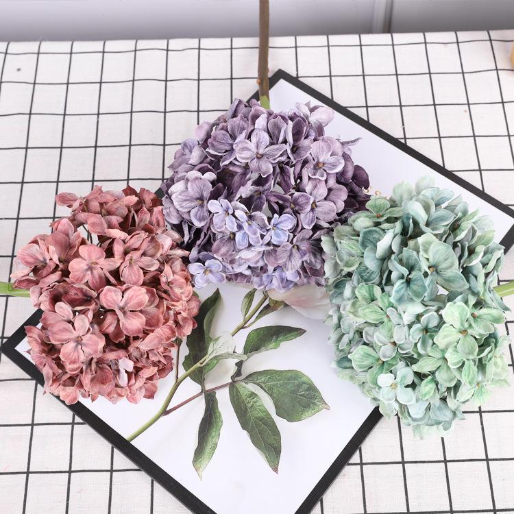 Artificial European Autumn Hydrangea for Home Décor