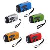 Emergency Radio Portable Solar Micro USB Hand Crank AM FM NOAA Radio with 3 LED Lights Power Bank Fo