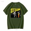 GROUP Stetsasonic HIPHOP Short Slevee Black T Shirt long or sleeves vintage Washed Top For Everyday Wear Versatile Stylish Soft