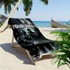 Custom Name Rainbow Six Siege Print Beach Towel, Large Soft Quick Dry Towel for Beach Camping Swimming