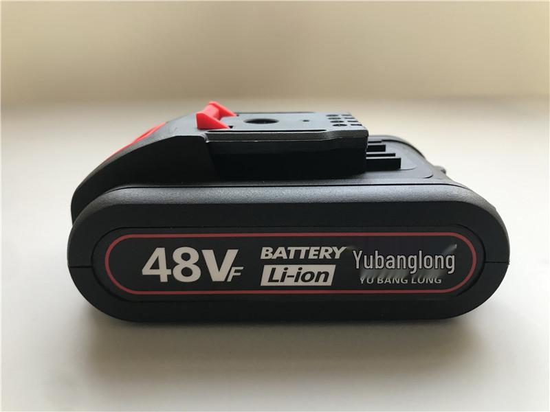 21V Push-Type Hand Drill with Large Capacity 48V/98V Lithium Battery & Universal Charger