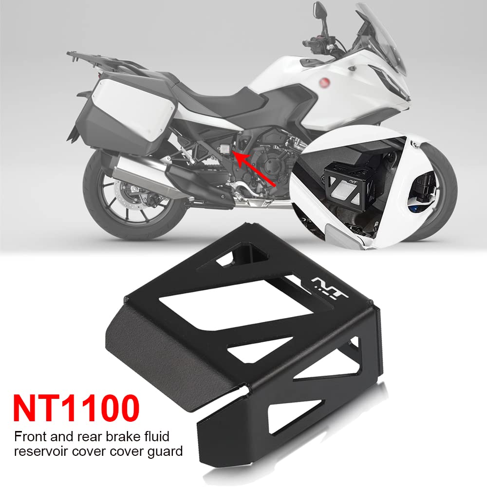 FOR HONDA NT1100 NT 1100 NT1100 NT 1100 2021 2022 2023 Motorcycle Front Rear Reservoir Cap Cover Guard