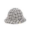 WHITE SANDS Fringe Tweed Bucket Hat Prince 3COLORS
