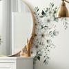 Fresh Jasmine Wall Decal for Bedroom, Living Room, Bathroom, and Kitchen - Removable Floral Sticker