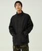 Magoodgan Safari 5311 Satin Cotton Oversized Black Field Jacket