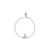 Simonetta Bas Relief Saturn Relief Pearl Glaze Pendant Bracelet Women Bracelet Brass 61020176-02P113-CN