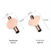 Nordic Luxury Heart-Shaped Metal Wall Flower Holder