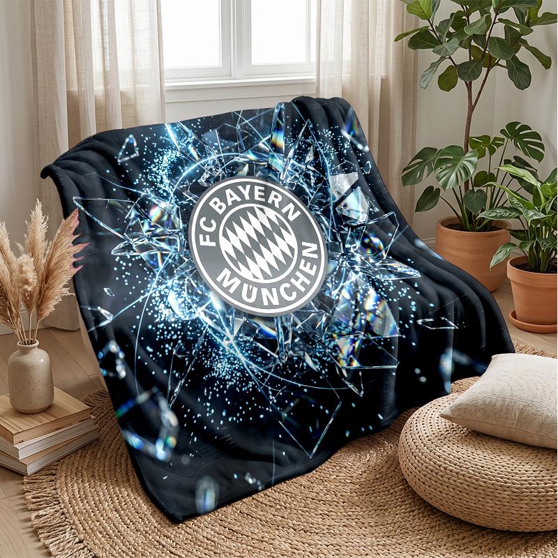 Bayern Munich Theme blanket Soft Flannel Blanket Plush Throw Blanket Cozy Sofa Bed Blanket for Home Decor