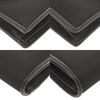 Used Like New Prada Triangle Logo Nylon Saffiano Leather Black Bi-fold Wallet Black 1741 PRADA