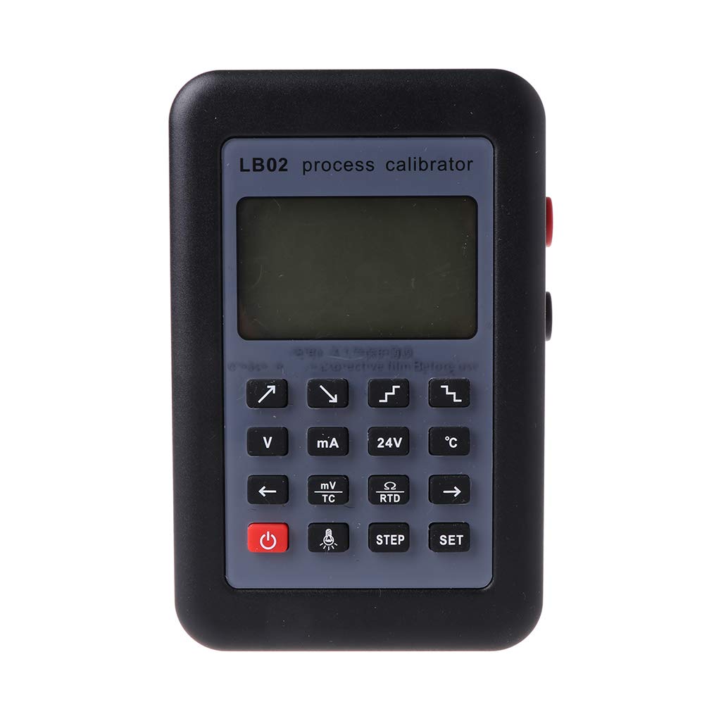 Compact Resistor Current Voltmeter Signal Generator Source Process Calibrator 4-20MA/0-10V/MV LCD Display Durable
