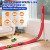 Net Bag/Box 13Ft/16.3Ft Flexible Track Toy & Mini Car DIY Competitive Rail Vehicle Game Educational Gift for Children Christmas