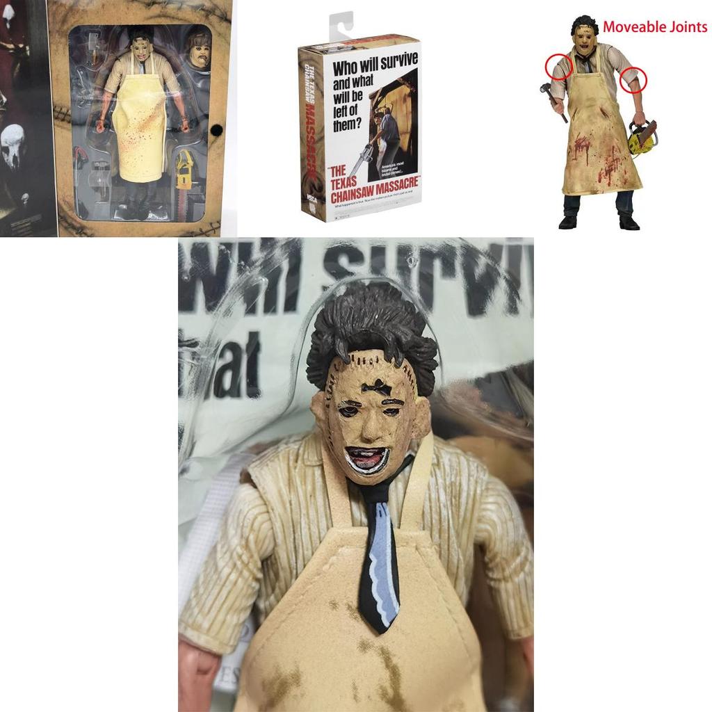 Texas Chainsaw Massacre 40th Anniversary Action Figure Collectible Model